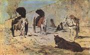 Giovanni Segantini Roman Carts (mk09) oil painting picture wholesale